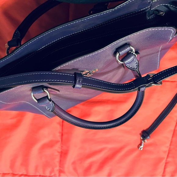 Coach Handbags - Stylish Coach Purple Handbag. New with tags.
